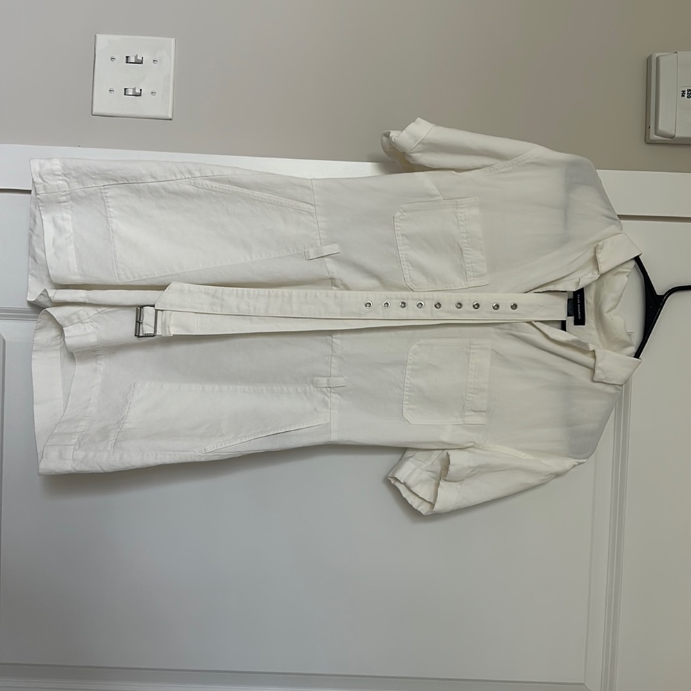 Club Monaco White Playsuit